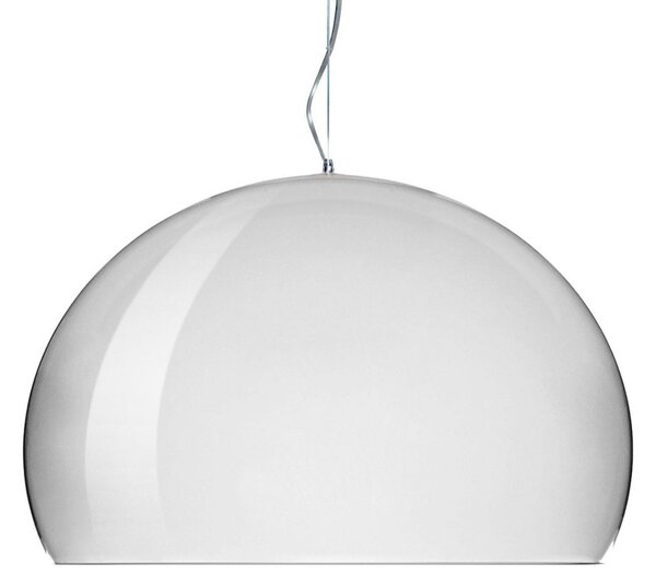 Lampa Wisząca Kartell, FL/Y, ściemnialny, metaliczny, salon, tworzywo sztuczne, design