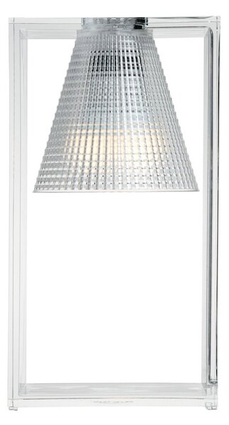 Lampa Stołowa Kartell, Light-Air, transparentny, salon, tworzywo sztuczne, design