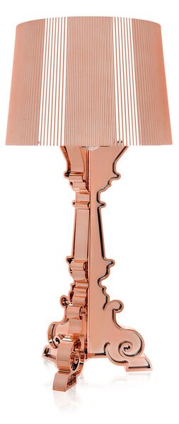 Lampa Stołowa Kartell, Bourgie, ściemnialny, miedziany, salon, tworzywo sztuczne, design