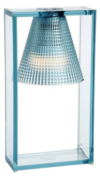 Lampa Stołowa Kartell, Light-Air, niebieski, salon, tworzywo sztuczne, design