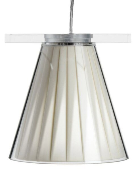 Lampa Wisząca Kartell, Light-Air, beżowy, salon, tworzywo sztuczne, design