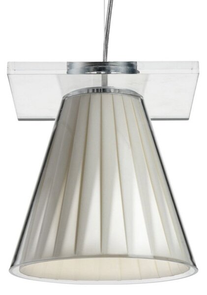 Lampa Wisząca Kartell, Light-Air, beżowy, salon, tworzywo sztuczne, design