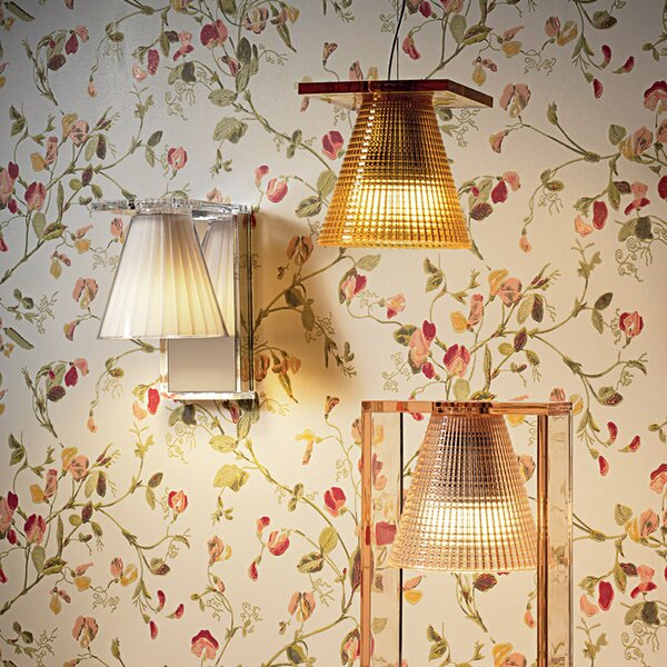 Lampa Wisząca Kartell, Light-Air, brąz rdzawy, salon, tworzywo sztuczne, design