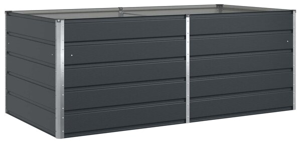 Donica Antracyt 195 x 100 x 75 cm Stal Galwanizowana