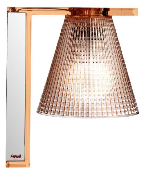 Lampa Ścienna Kartell, Light-Air, brąz rdzawy, salon, tworzywo sztuczne, design