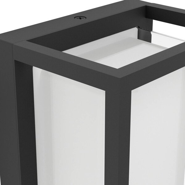 EGLO Kinkiet zewnętrzny GENOVESE, czarny, aluminium
