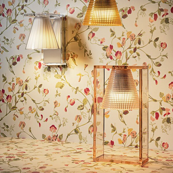 Lampa Ścienna Kartell, Light-Air, transparentny, salon, tworzywo sztuczne, design