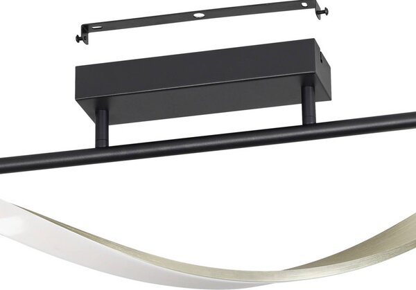 EGLO Lampa sufitowa CONAPRATO, czarny, salon / jadalnia, metal