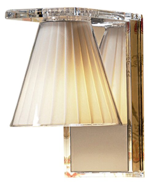 Lampa Ścienna Kartell, Light-Air, transparentny, salon, tworzywo sztuczne, design