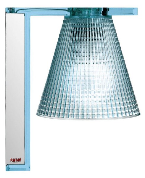 Lampa Ścienna Kartell, Light-Air, niebieski, salon, tworzywo sztuczne, design
