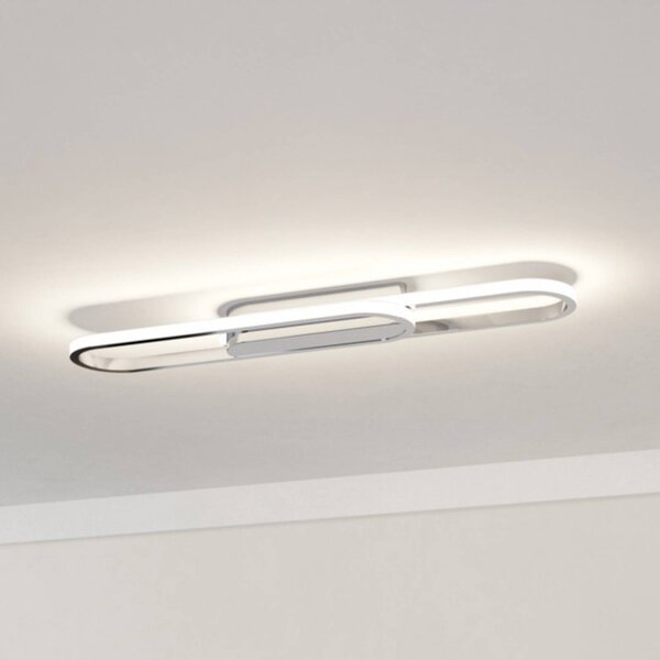 EGLO Lampa sufitowa CONIVARENA, chromowy / srebrny, salon / jadalnia, metal