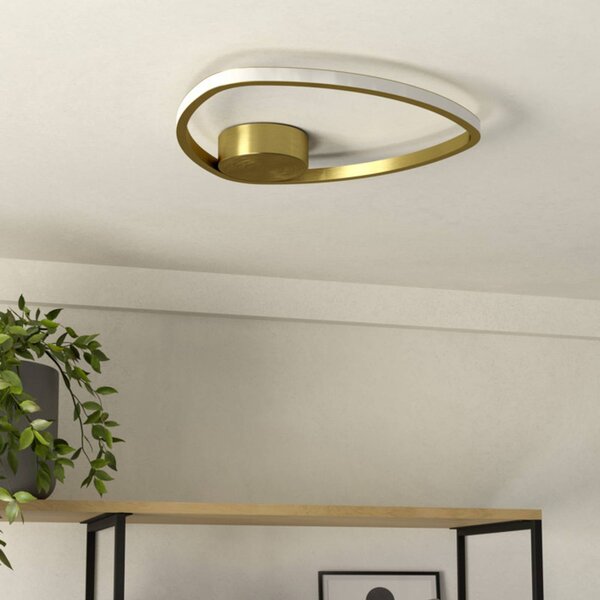EGLO Lampa sufitowa MOSCHELLA, mosiężny / złoty, salon / jadalnia, metal