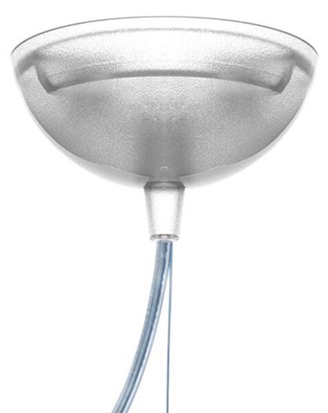 Lampa Wisząca Kartell, Small FL/Y, transparentny, salon, tworzywo sztuczne, design