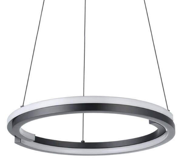 EGLO Lampa wisząca MEZZOMONTE, możliwość ściemniania, czarny, salon / jadalnia, metal
