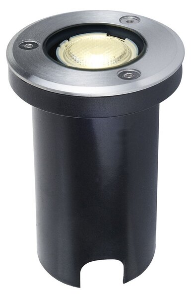 Zewnętrzna Lampa Lucande, KENAN, metaliczny, taras, stal szlachetna, nowoczesny