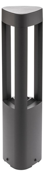 Zewnętrzna Lampa Lucande, Pirron, czarny, taras, metal, nowoczesny