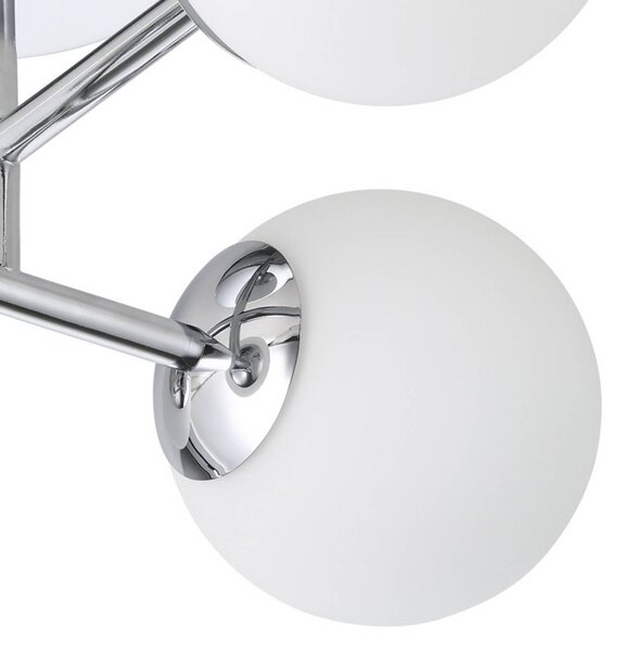 EGLO Lampa sufitowa CASTROVIDO, chromowy / srebrny, salon / jadalnia, metal