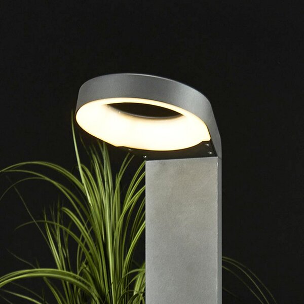 Zewnętrzna Lampa Lucande, JARKA, czarny, metal, nowoczesny