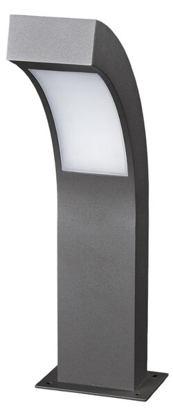 Zewnętrzna Lampa Lucande, LENNIK, czarny, taras, aluminium, nowoczesny