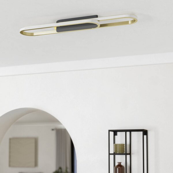 EGLO Lampa sufitowa CONIVARENA, czarny, salon / jadalnia, metal