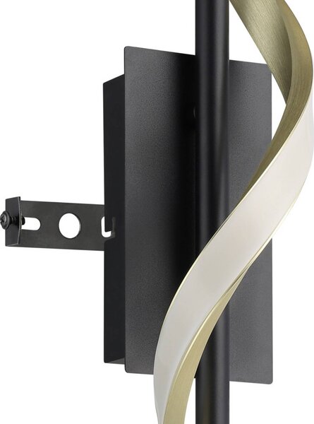 Kinkiet LED EGLO CONAPRATO, czarny/mosiężny, 47 cm, CCT