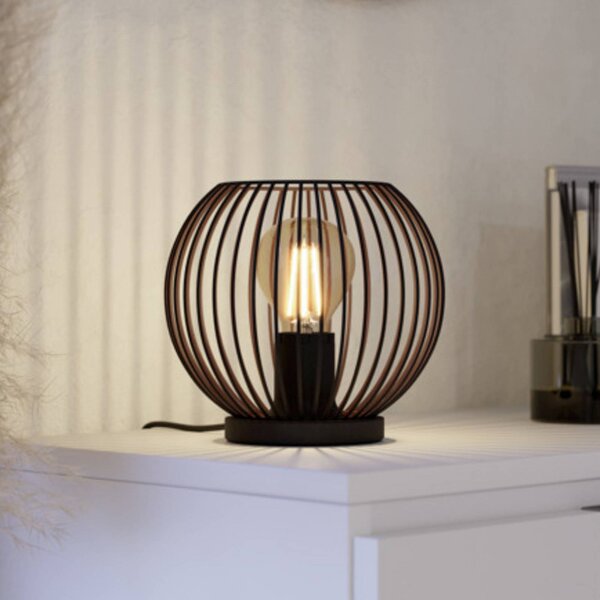 EGLO Lampa stołowa ALMANZORA, czarny, salon / jadalnia, metal