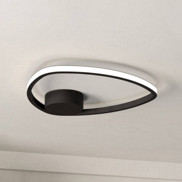EGLO Lampa sufitowa MOSCHELLA, czarny, salon / jadalnia, metal