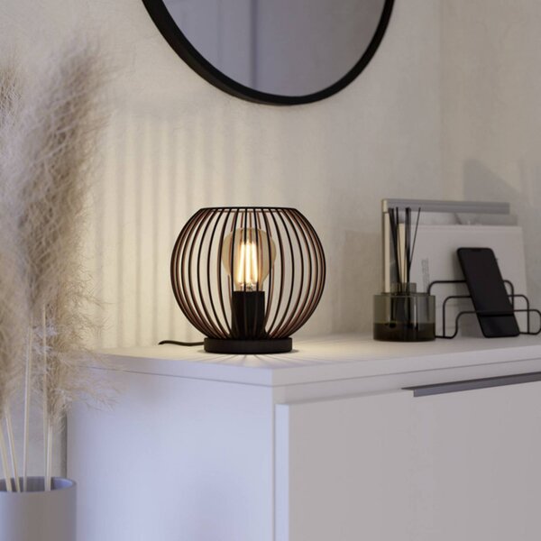 EGLO Lampa stołowa ALMANZORA, czarny, salon / jadalnia, metal