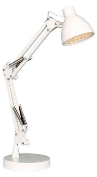 Lampa Stołowa Halo Design, biały, gabinet | pracownia, aluminium