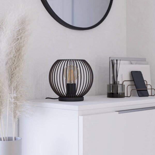 EGLO Lampa stołowa ALMANZORA, czarny, salon / jadalnia, metal