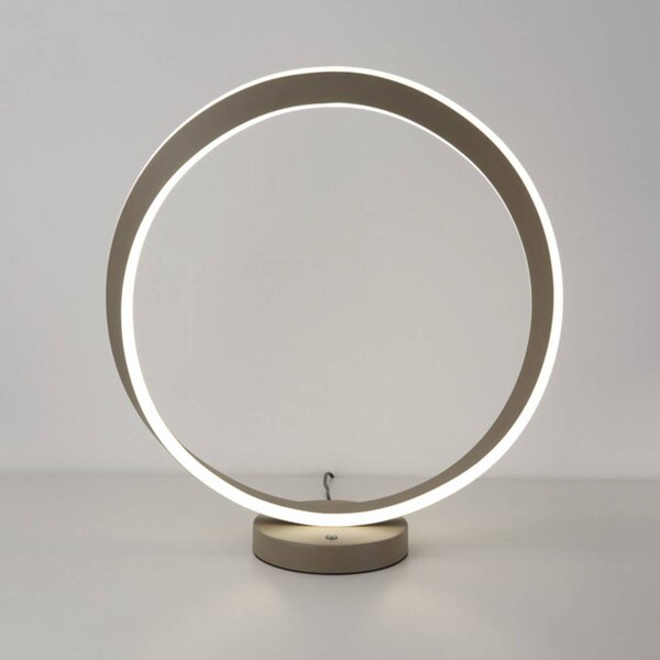 EGLO Lampa stołowa CAMEROTA, możliwość ściemniania, kremowy / amber, salon / jadalnia, metal