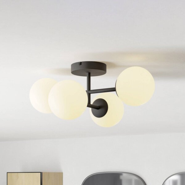 EGLO Lampa sufitowa CASTROVIDO, czarny, salon / jadalnia, metal