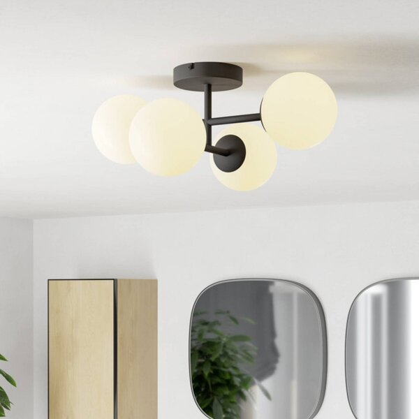EGLO Lampa sufitowa CASTROVIDO, czarny, salon / jadalnia, metal