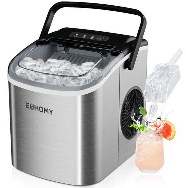 Kostkarka do lodu EUHOMY IM001 Srebrny