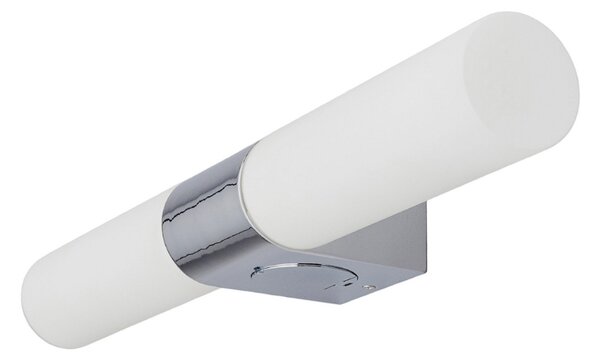 Lampa Ścienna Lindby, ZIVA, ściemnialny, metaliczny, łazienka, metal, nowoczesny