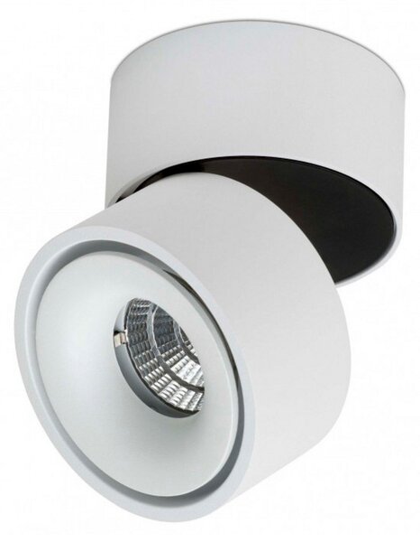 Lampa Sufitowa ANTIDARK, ściemnialny, biały, salon, aluminium