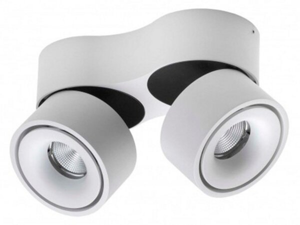 Lampa Sufitowa ANTIDARK, ściemnialny, biały, salon, aluminium