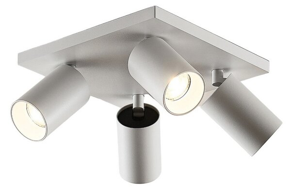 Lampa Sufitowa Arcchio, Brinja, ściemnialny, biały, przedpokój, aluminium, nowoczesny