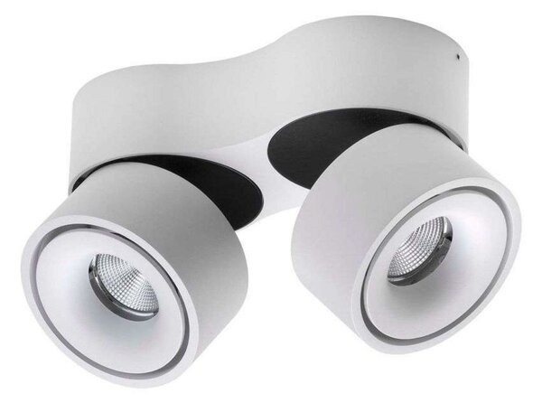 Lampa Sufitowa ANTIDARK, ściemnialny, biały, salon, aluminium