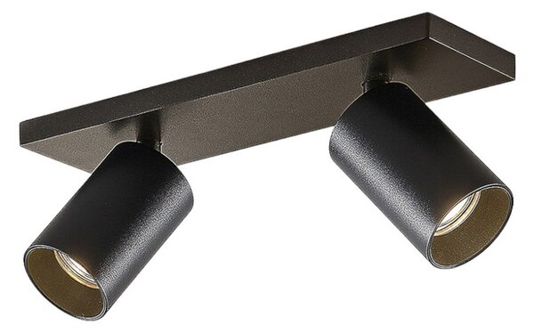 Lampa Sufitowa Arcchio, Brinja, ściemnialny, czarny, przedpokój, aluminium, nowoczesny