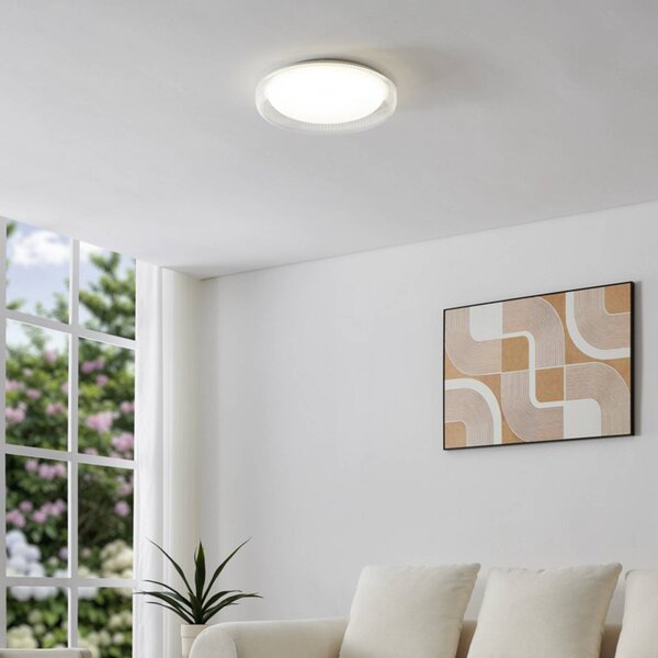 EGLO Lampa sufitowa MONTEDORO, biały / opal, salon / jadalnia, metal