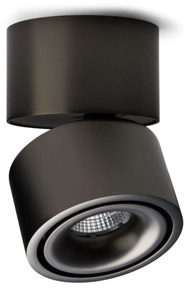 Lampa Sufitowa ANTIDARK, ściemnialny, metaliczny, salon, aluminium