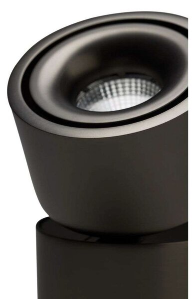 Lampa Sufitowa ANTIDARK, ściemnialny, metaliczny, salon, aluminium