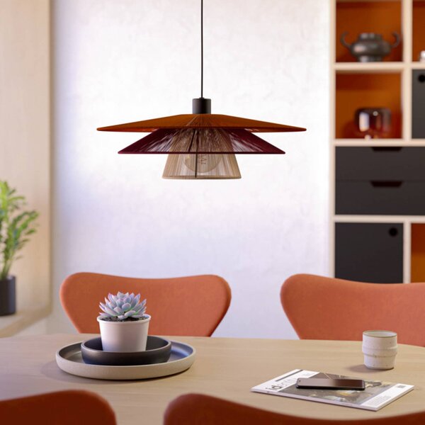 EGLO Lampa wisząca PIGNONA, możliwość ściemniania, multikolor, salon / jadalnia, metal