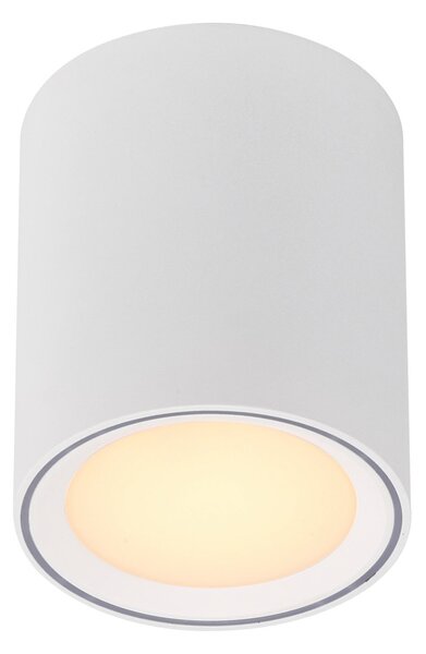 Lampa Sufitowa Nordlux, Fallon, ściemnialny, biały, salon, metal, nowoczesny