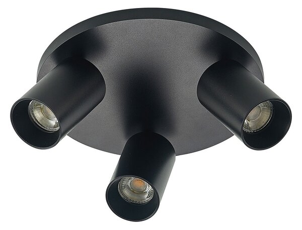 Lampa Sufitowa Arcchio, Brinja, ściemnialny, czarny, przedpokój, aluminium, nowoczesny