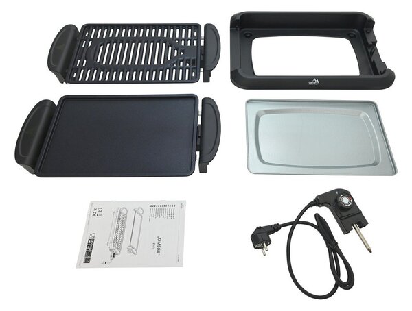 Grill stołowy Omega 2v1 – Cattara