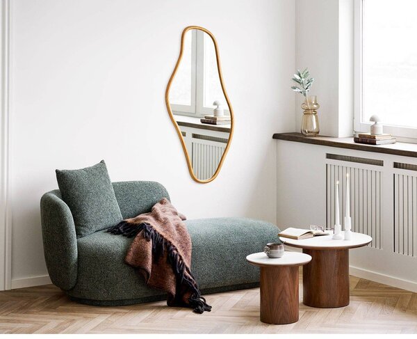 Okrągły stolik z ceramicznym blatem ø 40 cm Noli – House Nordic