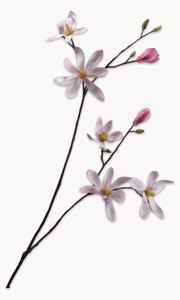 Komplet sztucznych kwiatów dekoracyjnych Magnolia, 2 elem