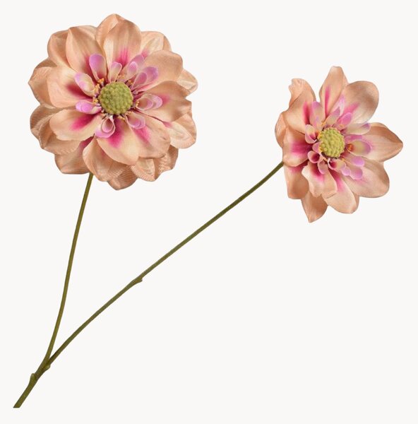 Komplet sztucznych kwiatów dekoracyjnych Dahlia, 2 elem